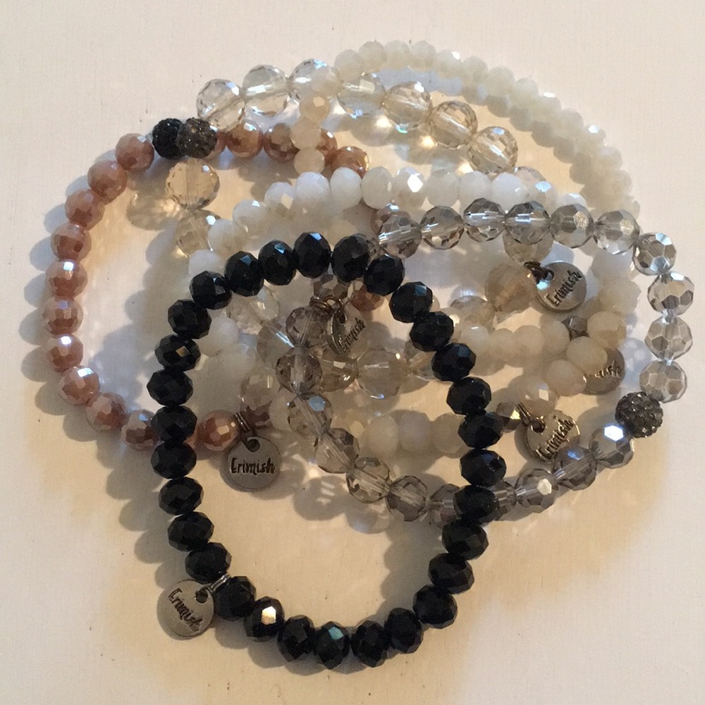 Erimish stack bracelets